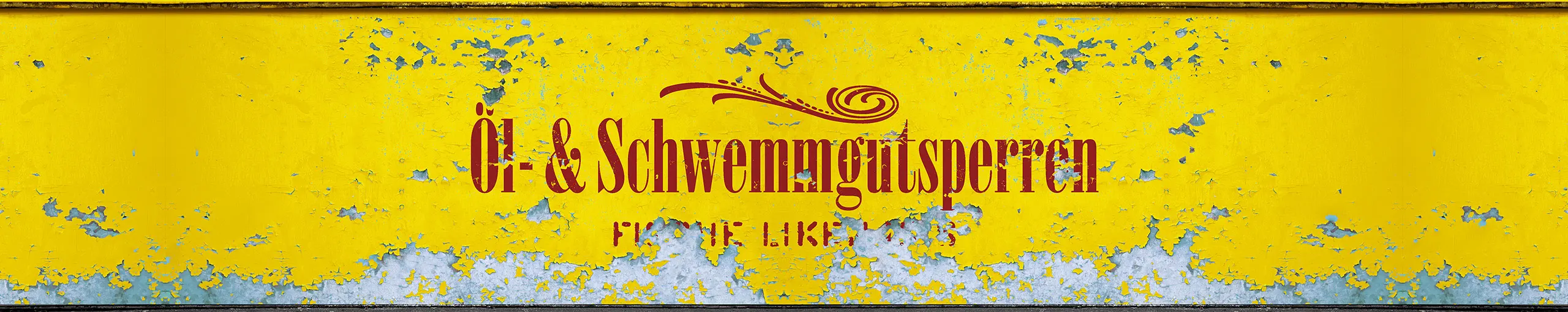 Ölsperren und Schwemmgutsperren